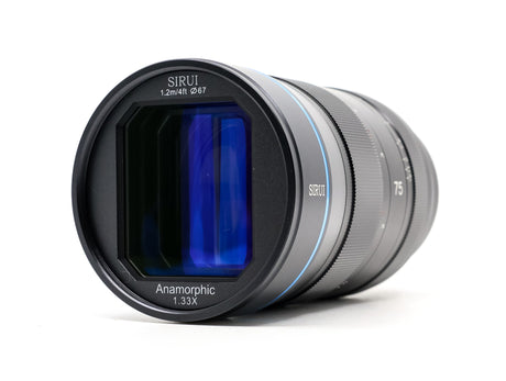 Sirui 75mm f/1.8 1,33x Anamorphot – Fujifilm X Anschluss