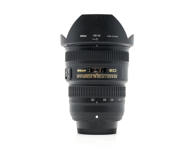 Nikon AF-S Nikkor 18-35mm f/3.5-4.5G IF-ED de segunda mano en Camera Market