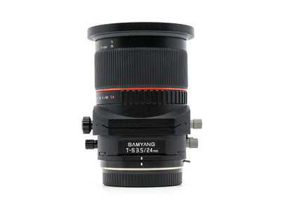 Samyang T-S 24mm f/3.5 ED AS UMC - Canon EF Anschluss