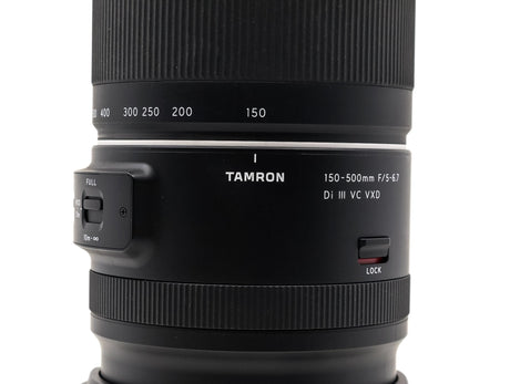 Tamron 150-500mm f/5-6.7 Di III VC VXD – Fujifilm X Anschluss