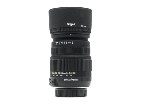Sigma 50-200mm f/4-5.6 DC OS HSM – Nikon Anschluss