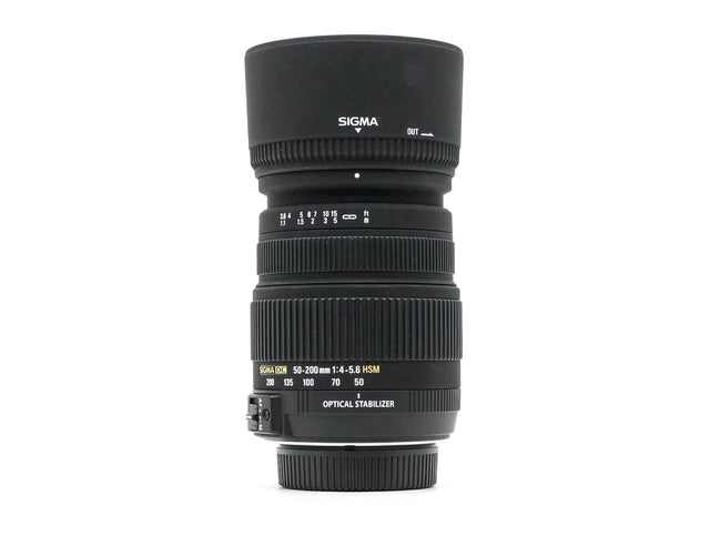 Sigma 50-200mm f/4-5.6 DC OS HSM - Nikon Fit de segunda mano en Camera Market