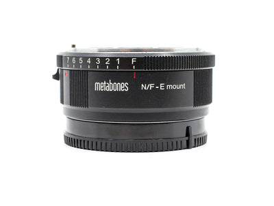 Metabones Nikon G auf Sony E Adapter