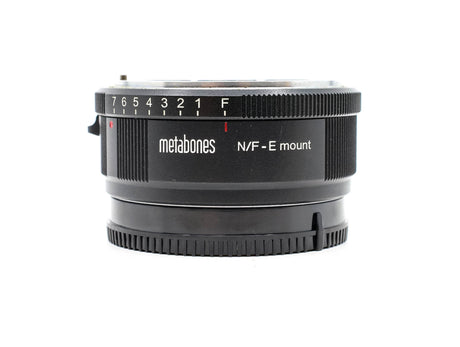 Metabones Nikon G auf Sony E Adapter