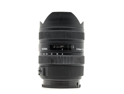 Sigma 8-16mm f/4.5-5.6 DC HSM - Sony A Anschluss