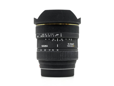 Sigma 12-24mm f/4.5-5.6 EX DG - Sony A Anschluss