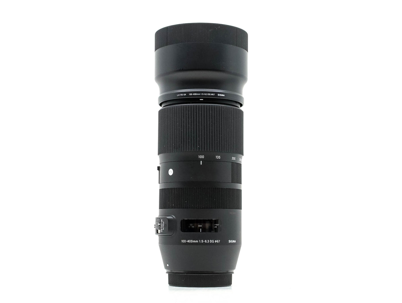 Sigma 100-400mm f/5-6.3 DG OS HSM Contemporary – Canon EF Anschluss · Hauptbild