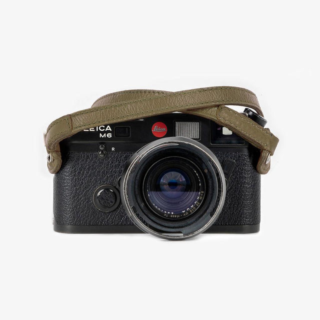 Roma #103 - Olive Green Leather camera strap de segunda mano en Camera Market