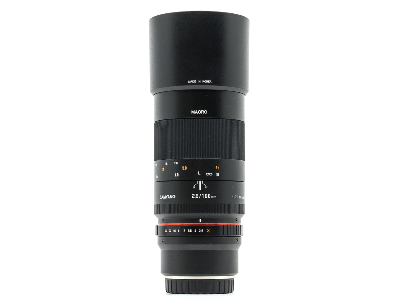 Samyang 100mm f/2.8 ED UMC Macro – Fujifilm X Anschluss · Hauptbild