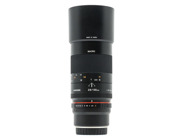 Samyang 100mm f/2.8 ED UMC Macro- Fujifilm X Fit de segunda mano en Camera Market