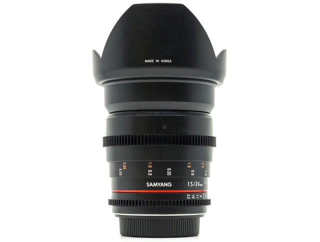 Samyang 24mm T1.5 ED AS UMC II Cine - Canon EF Fit de segunda mano en Camera Market