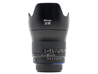 Zeiss Milvus 35mm f/2 ZF.2 – Nikon Anschluss