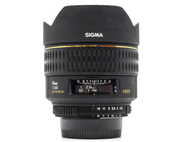Sigma 14mm f/2.8 EX HSM Aspherical - Nikon Fit de segunda mano en Camera Market
