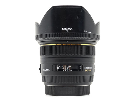 Sigma 50mm f/1.4 EX DG HSM - Canon EF Anschluss