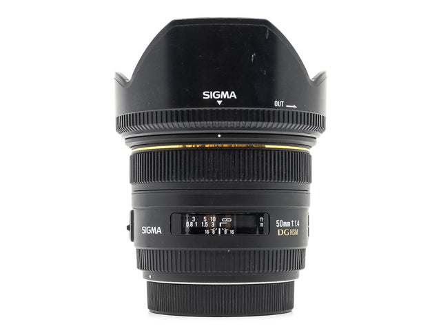 Sigma 50mm f/1.4 EX DG HSM - Canon EF Fit de segunda mano en Camera Market