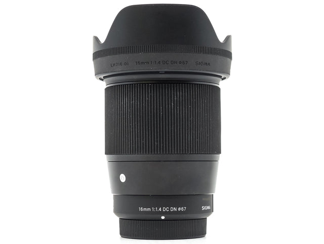 Sigma 16mm f/1.4 DC DN Contemporary - Micro Four Thirds Fit de segunda mano en Camera Market