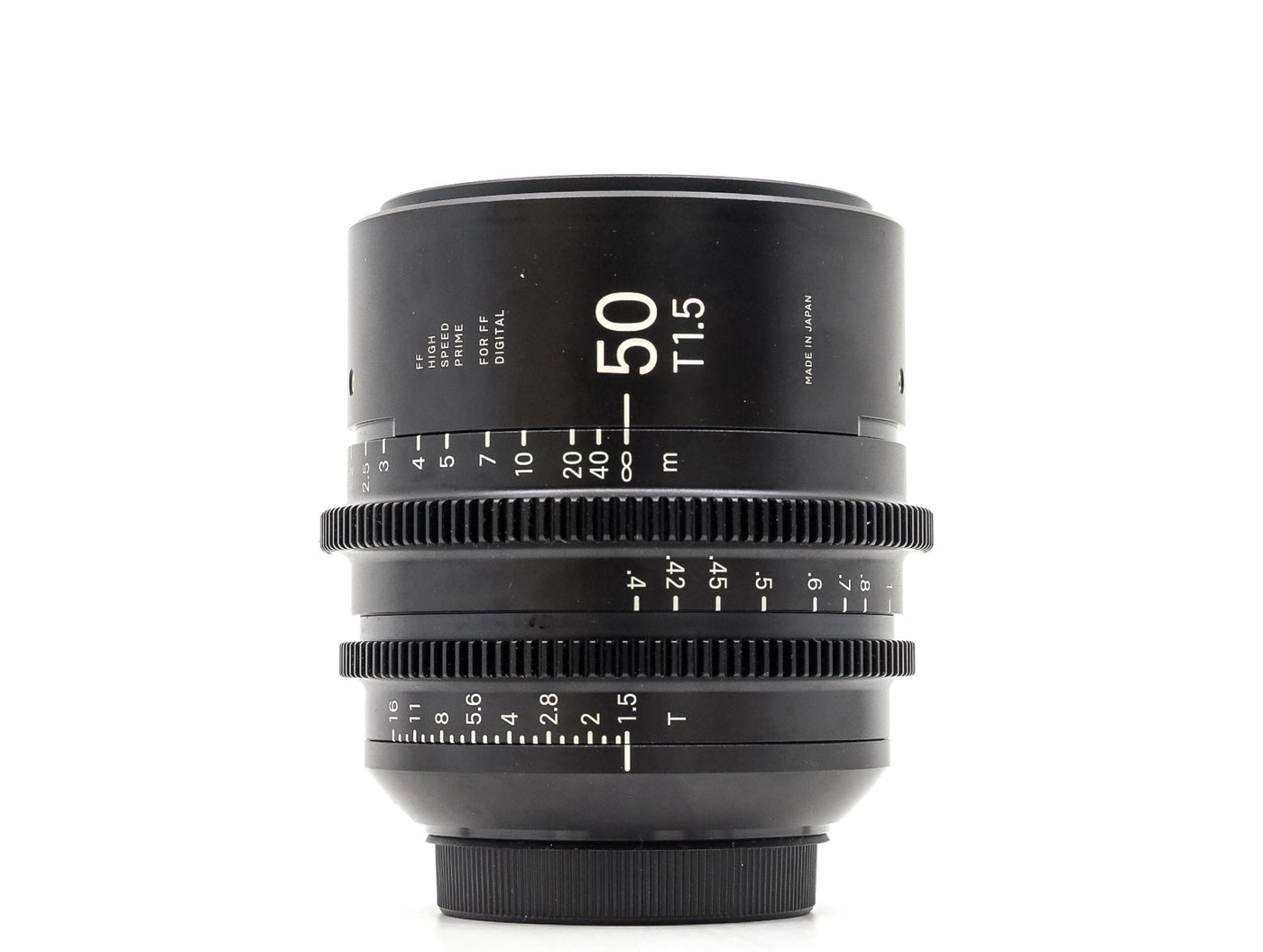 Sigma 50mm T1.5 FF – Canon EF Anschluss · Hauptbild