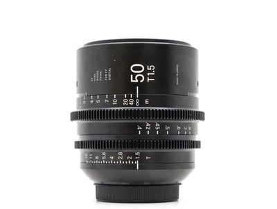 Sigma 50mm T1.5 FF – Canon EF Anschluss