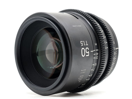 Sigma 50mm T1.5 FF – Canon EF Anschluss