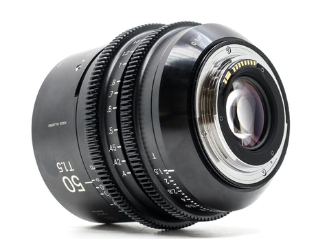 Sigma 50mm T1.5 FF – Canon EF Anschluss