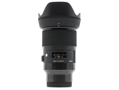 Sigma 28mm f/1.4 DG HSM ART – Sony FE Anschluss