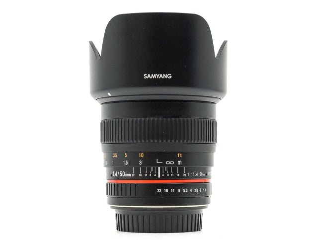 Samyang 50mm f/1.4 AS UMC - Canon EF Fit de segunda mano en Camera Market