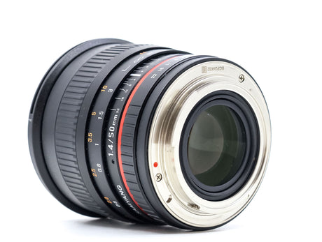Samyang 50mm f/1.4 AS UMC – Canon EF Anschluss