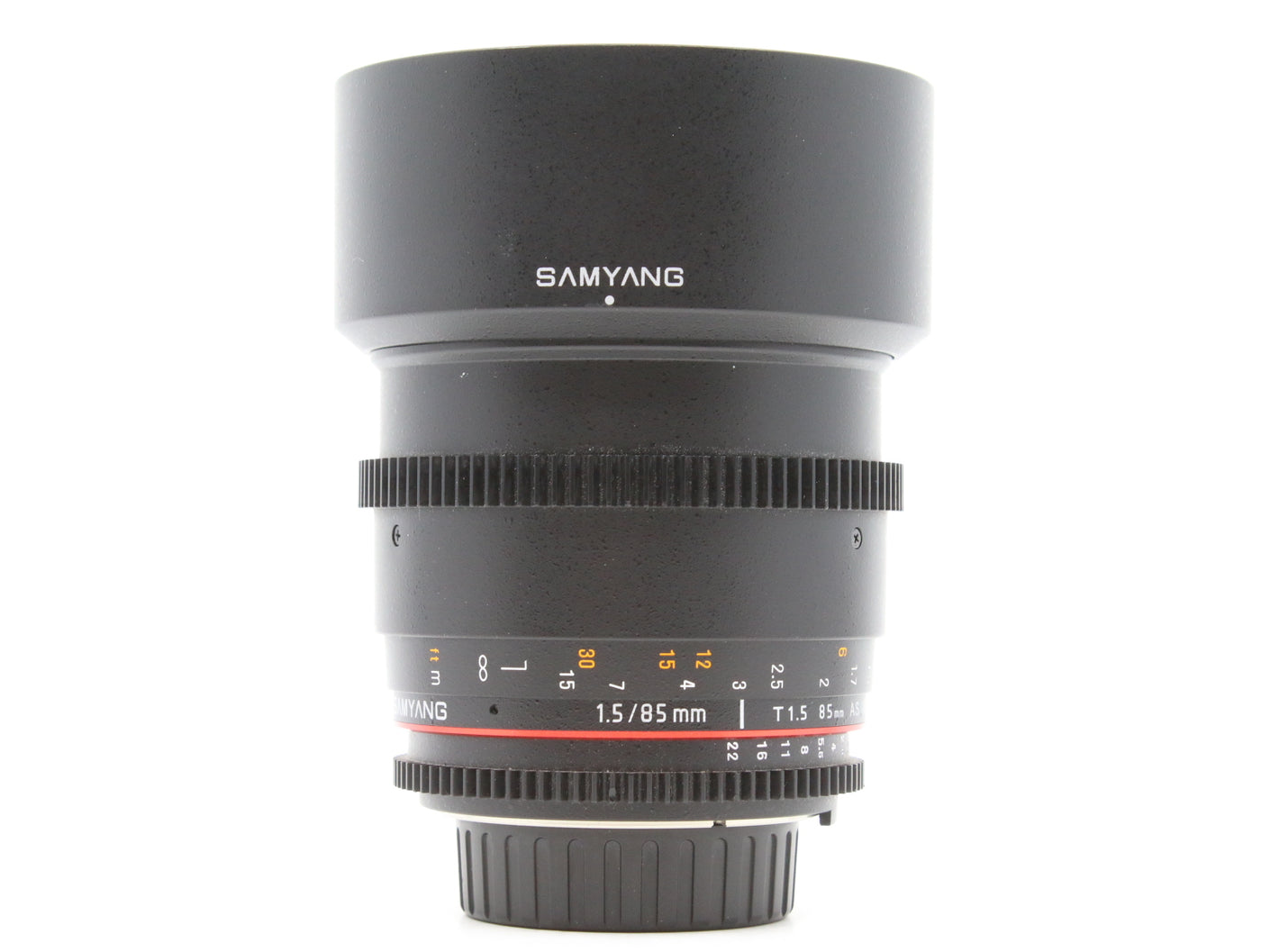 Samyang 85mm T1.5 - Nikon Anschluss · Hauptbild
