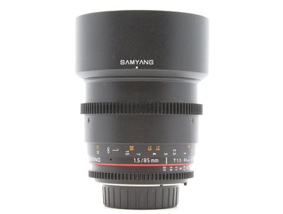 Samyang 85mm T1.5 - Nikon Anschluss