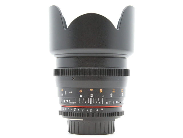 Samyang 50mm T1.5 VDSLR AS UMC - Nikon Fit de segunda mano en Camera Market