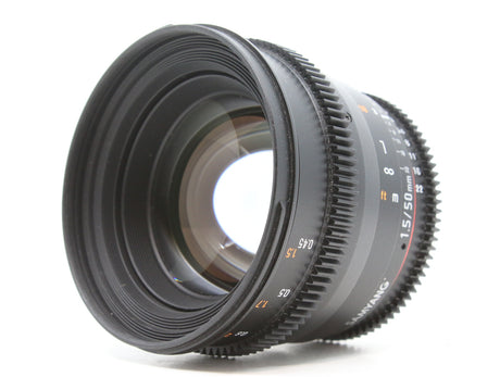 Samyang 50mm T1.5 VDSLR AS UMC - Nikon Anschluss