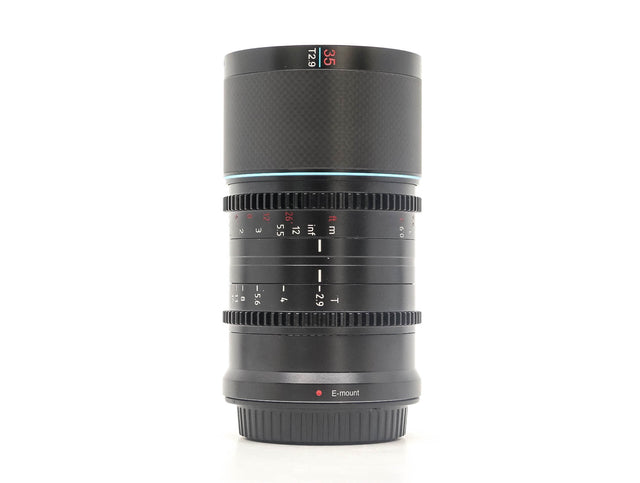 Sirui Saturn 35mm T2.9 1.6x Anamorphic [Blue Flare] - Canon RF Fit de segunda mano en Camera Market