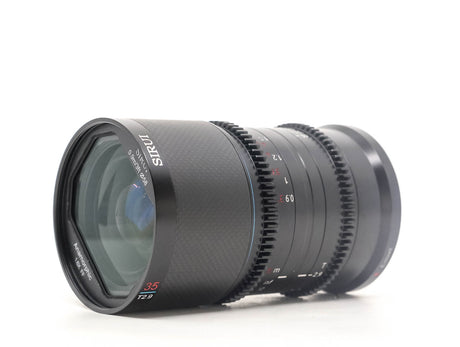 Sirui Saturn 35mm T2.9 1.6x Anamorphic [Blauer Flare] - Canon RF Anschluss