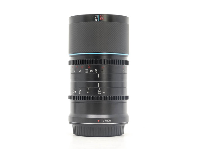 Sirui Saturn 35mm T2.9 1.6x Anamorphic [Blue Flare] - Sony FE Fit de segunda mano en Camera Market