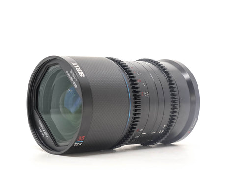 Sirui Saturn 35mm T2.9 1.6x Anamorphic [Blue Flare] – Sony FE