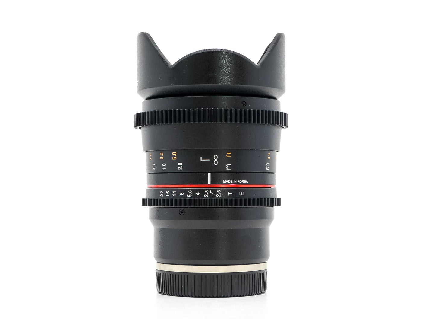 Samyang 16mm T2.6 Cine ED AS UMC - Sony FE Anschluss · Hauptbild