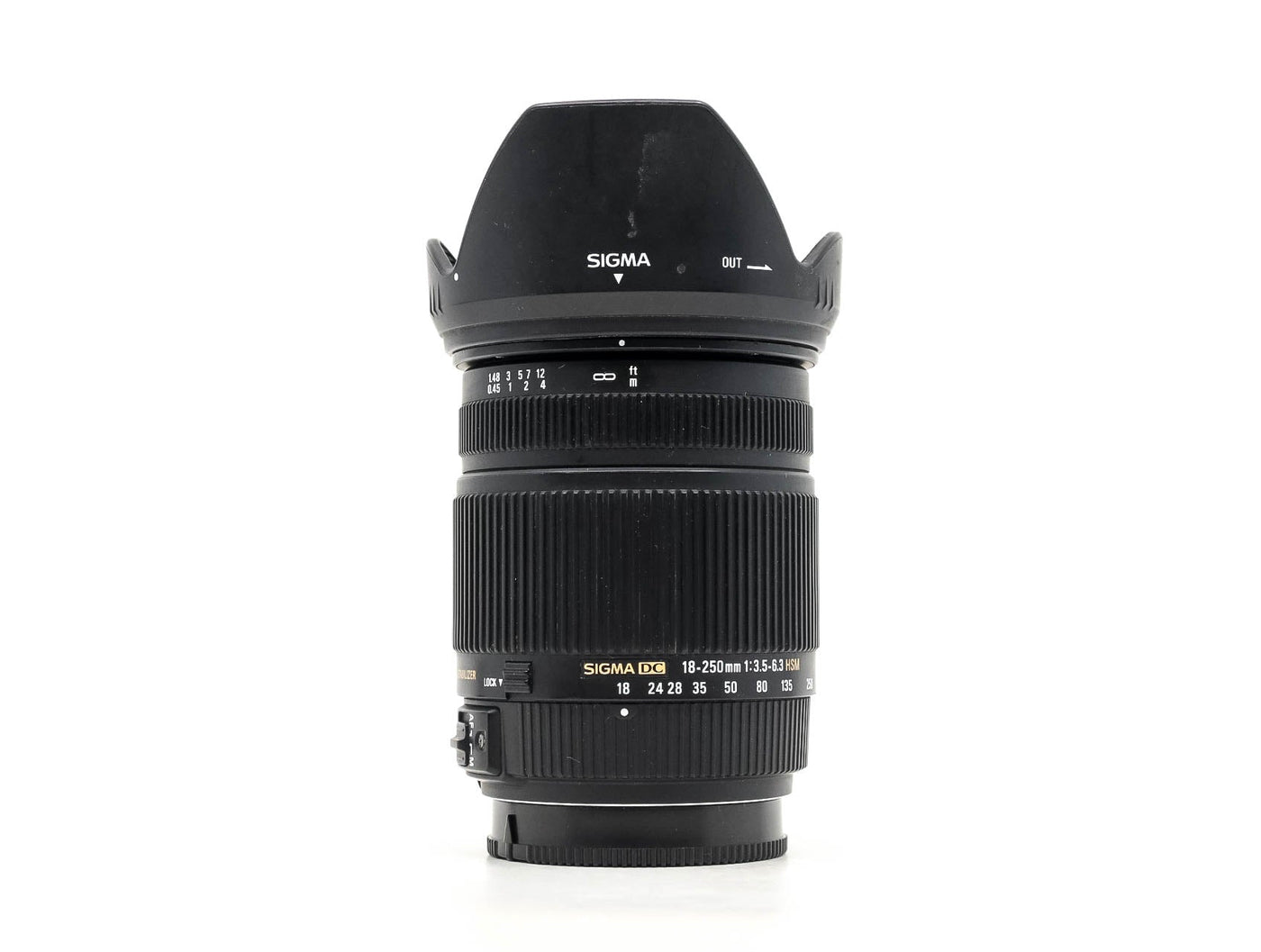 Sigma 18-250mm f/3.5-6.3 DC OS HSM - Sony A Anschluss · Hauptbild