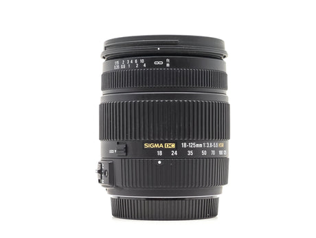 Sigma 18-125mm f/3.8-5.6 DC HSM - Sony A Anschluss