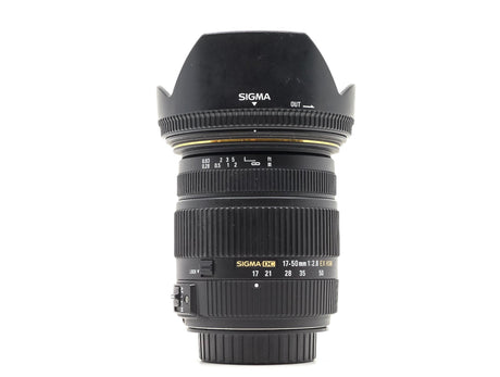 Sigma 17-50mm f/2.8 EX DC OS HSM - Sony A Anschluss