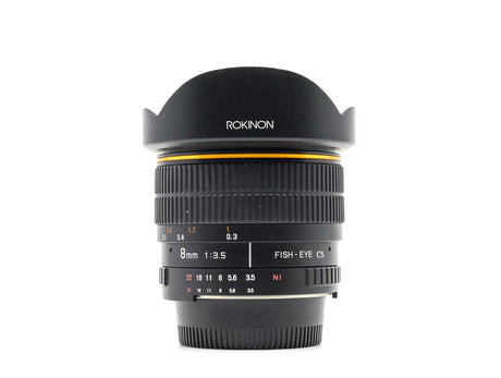 Rokinon 8mm f/3.5 UMC CS II – Nikon Anschluss
