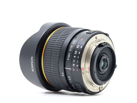 Rokinon 8mm f/3.5 UMC CS II – Nikon Anschluss
