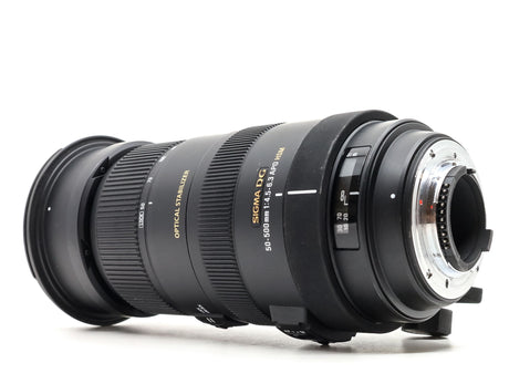 Sigma 50-500mm f/4.5-6.3 APO DG OS HSM - Nikon Anschluss