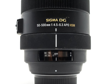 Sigma 50-500mm f/4.5-6.3 APO DG OS HSM - Nikon Anschluss