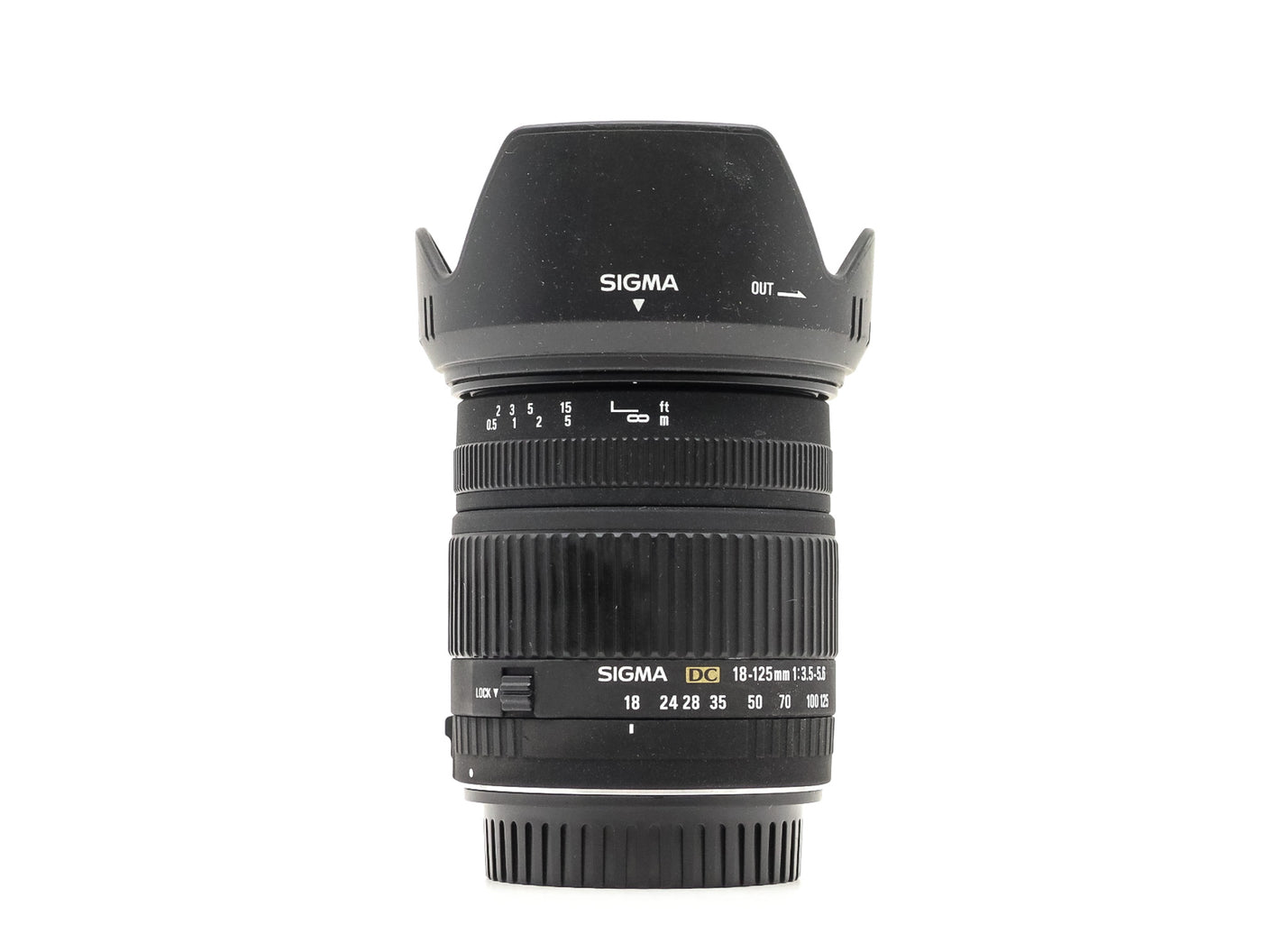 Sigma 18-125mm f/3.5-5.6 DC - Canon EF-S Anschluss · Hauptbild