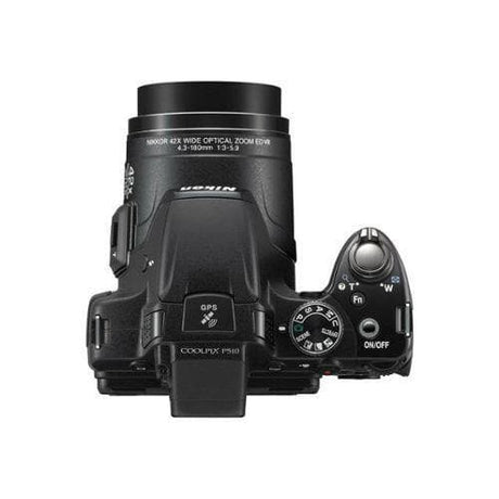 Nikon Coolpix P510 Kamera – Schwarz + Nikon Nikkor 42-fach optischer Weitwinkelzoom ED VR 24-1000mm f/3-5.9