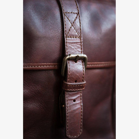 Berlin Cognac Leder Kameratasche