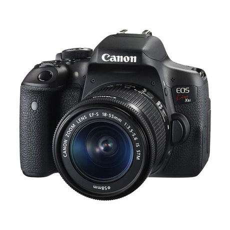 Canon EOS 600D (Kiss X6i) - Schwarz + Canon EF-S 18-55 mm f/3.5-5.6 IS II Objektiv