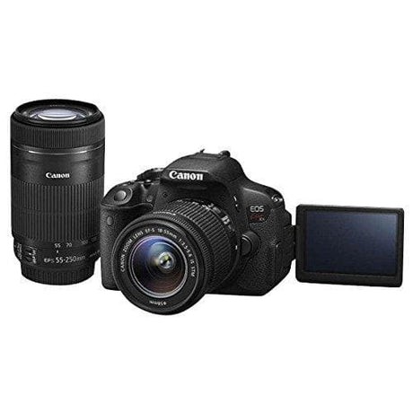 Canon EOS 600D (Kiss X6i) - Schwarz + Canon EF-S 18-55 mm f/3.5-5.6 IS II Objektiv