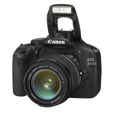 Canon EOS 550D SLR - Schwarz + Canon EF-S 18-55mm f/3.5-4.5 IS