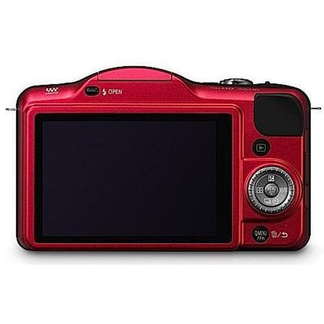Panasonic DMC-GF3 - Rot/Schwarz + Panasonic Lumix G Vario 14-42 mm f/3,5-5,6 ASPH f/3,5-5,6
